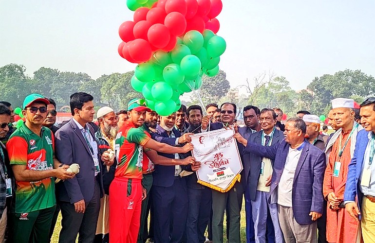 Zia Cricket Tournament kicks off in Rangpur