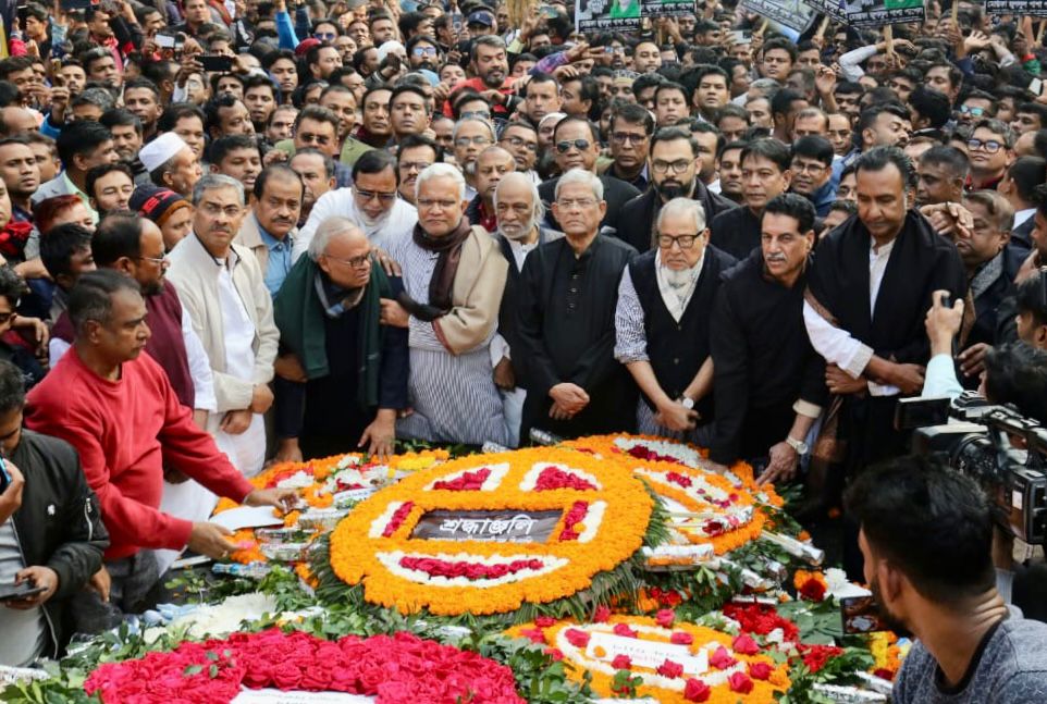 BNP pays tributes to martyred intellectuals