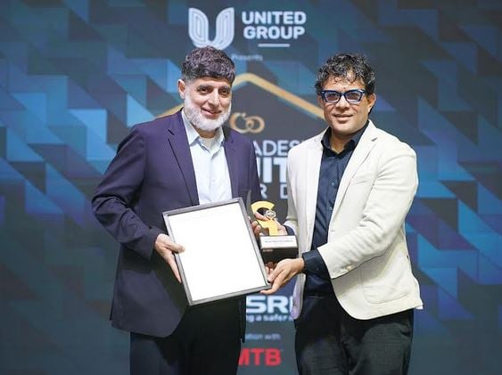 Ahsan Khan Chowdhury receives 'Bangladesh C-SUITE AWARDS'