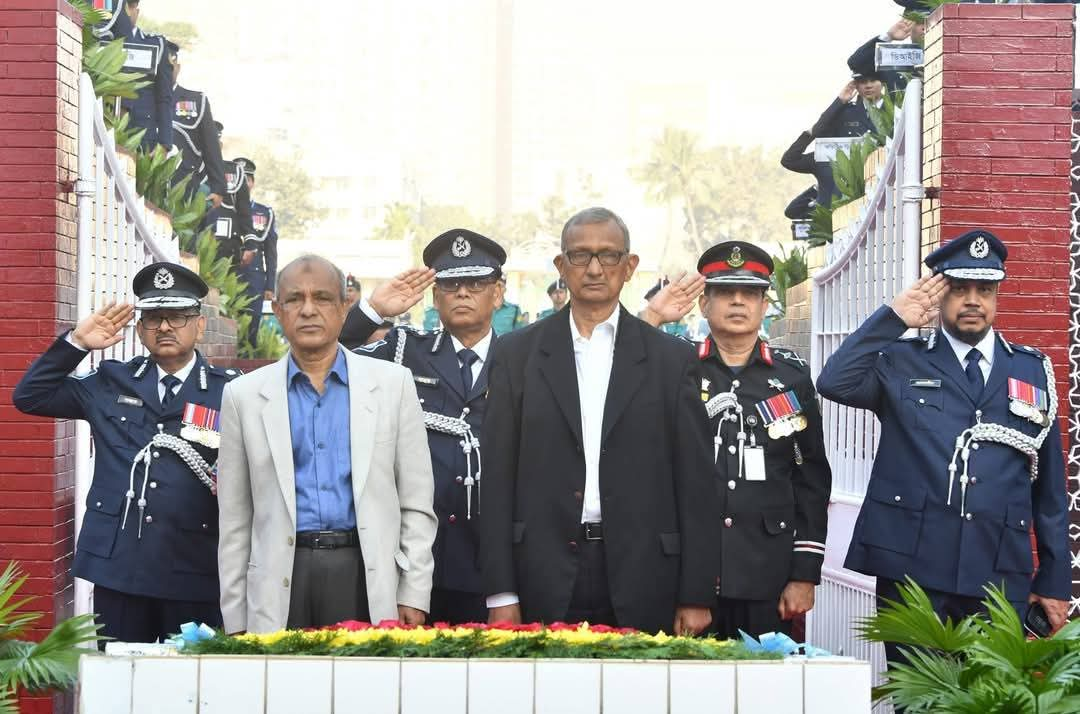 Home Adviser, Special Assistant to CA, IGP pay homage at Rajarbadh police lines