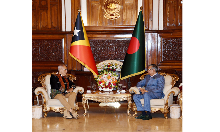 President for exploring Bangladesh-East Timor potentials to accelerate development