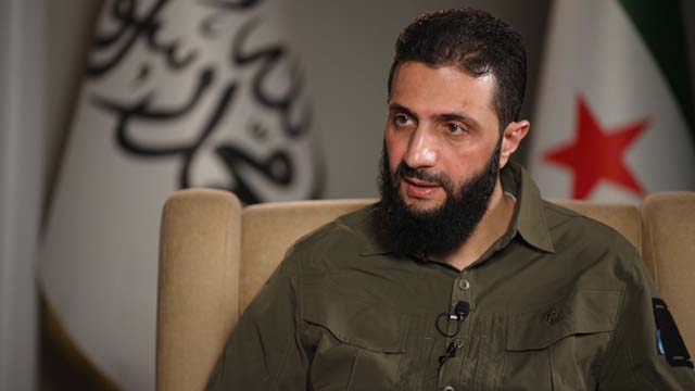 Syria's Jolani says rebel factions to be 'disbanded', calls for lifting sanctions