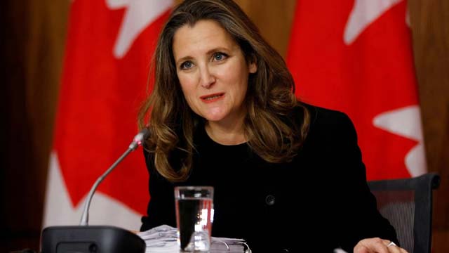 Canada deputy PM quits in tariff rift with Trudeau