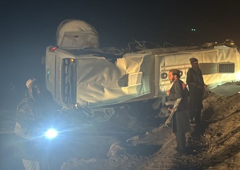 52 killed in two bus accidents in central Afghanistan