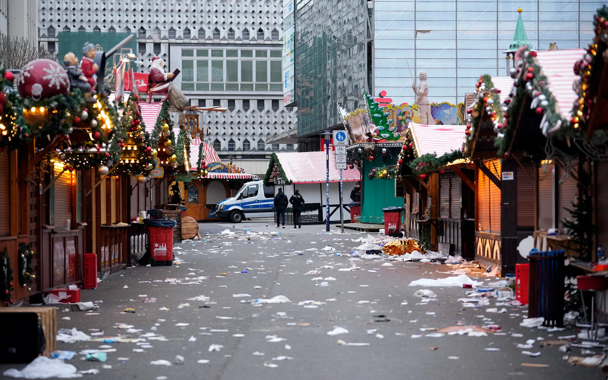 Germany says Christmas market attack toll rises to 5 dead, over 200 injured