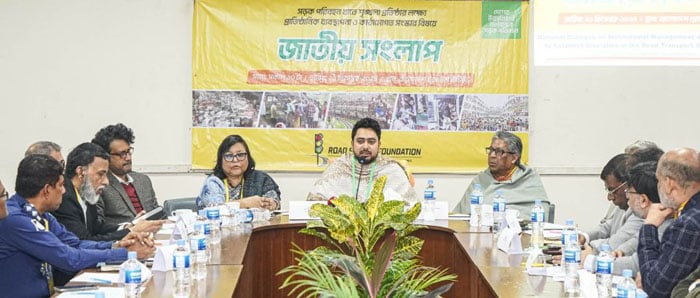 Nahid urges all in transport sector to work together for road safety