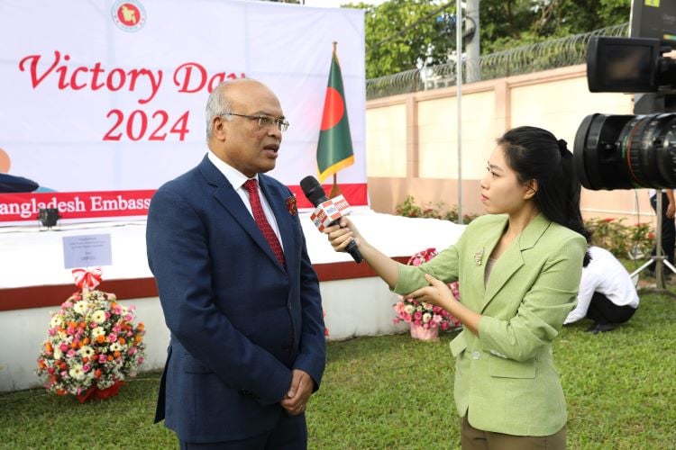 Promising Bangladesh portrayed at Victory Day Reception in Yangon