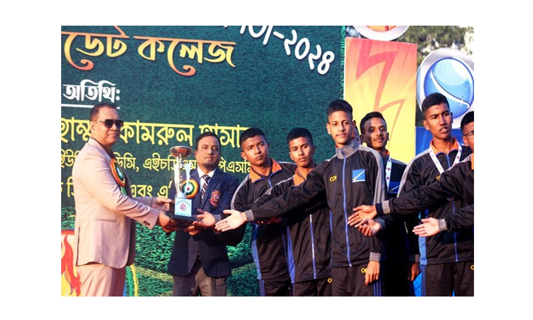 Sports competition concludes at Rangpur Cadet College