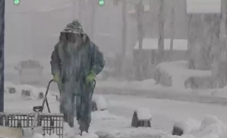 Heavy snow forecast along Sea of Japan coast