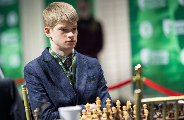 Russian chess grandmaster Volodar Murzin wins FIDE World Rapid Championship