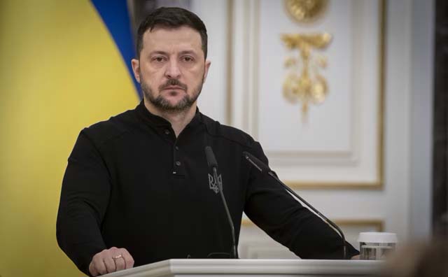 Ukraine must fight in 2025 on 'battlefield' and 'negotiating table': Zelensky