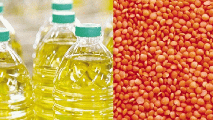 Govt to procure 1.10cr litres edible oil, 10,000 MTs lentil