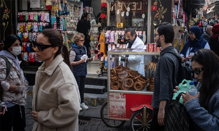 Turkish inflation slows to 44.3 percent in December