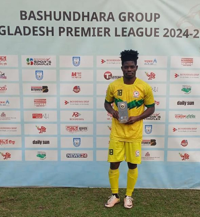 Rahmatganj go goal feast as Boateng scores double hat-trick