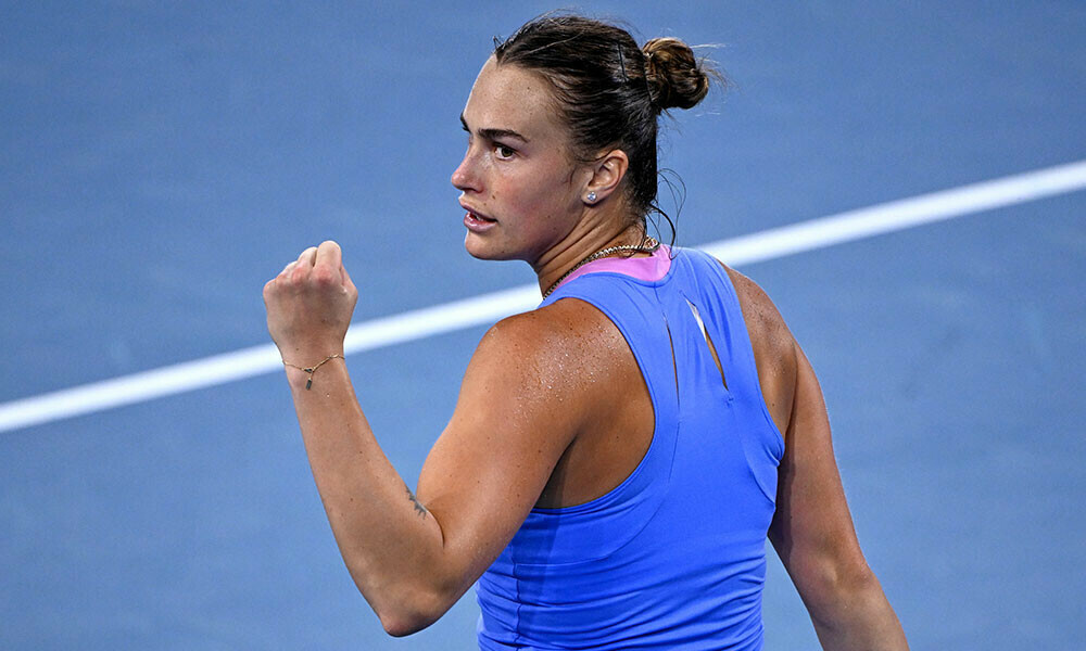 Sabalenka sweeps into Brisbane final, defending champ Dimitrov retires hurt