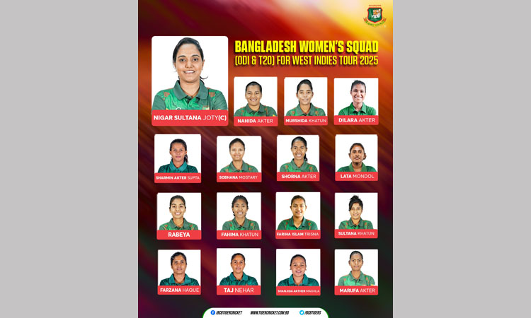 BCB announces Women's squad for maiden West Indies tour