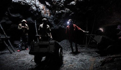 Indian miners trapped inside flooded coal mine