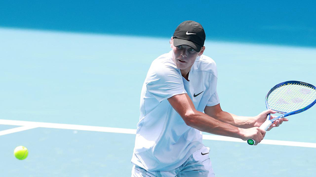 Hewitt's son Cruz out of Australian Open qualifying at first hurdle