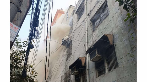 Fire in capital's Purana Paltan law chamber under control