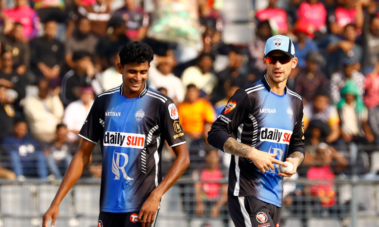 Rana stars in Rangpur's 5th straight victory in BPL