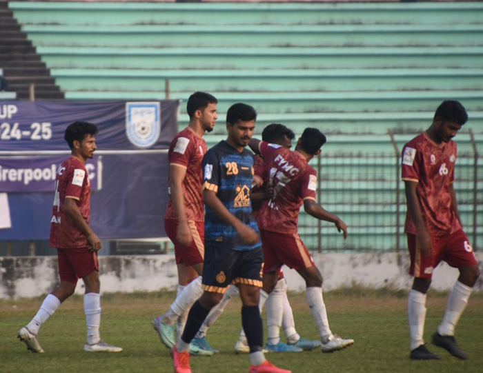 Ctg. Abahani, Fakirerpool YMC play 2-2 draw 