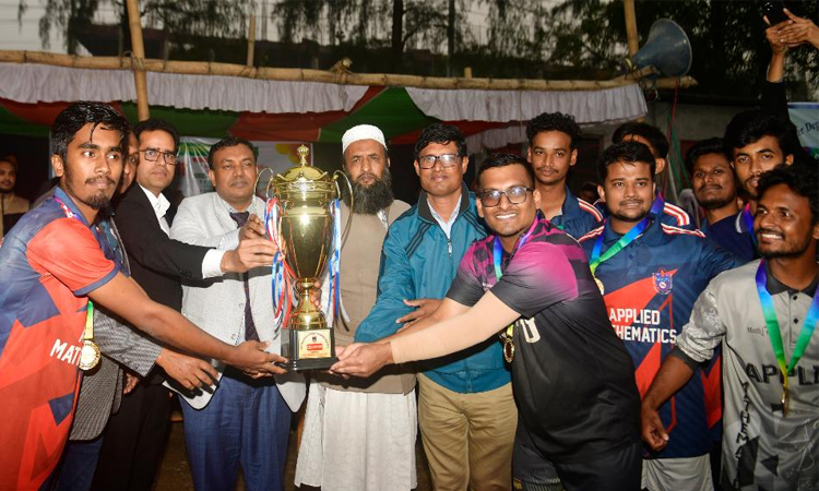 Inter-departmental football competition held in Noakhali