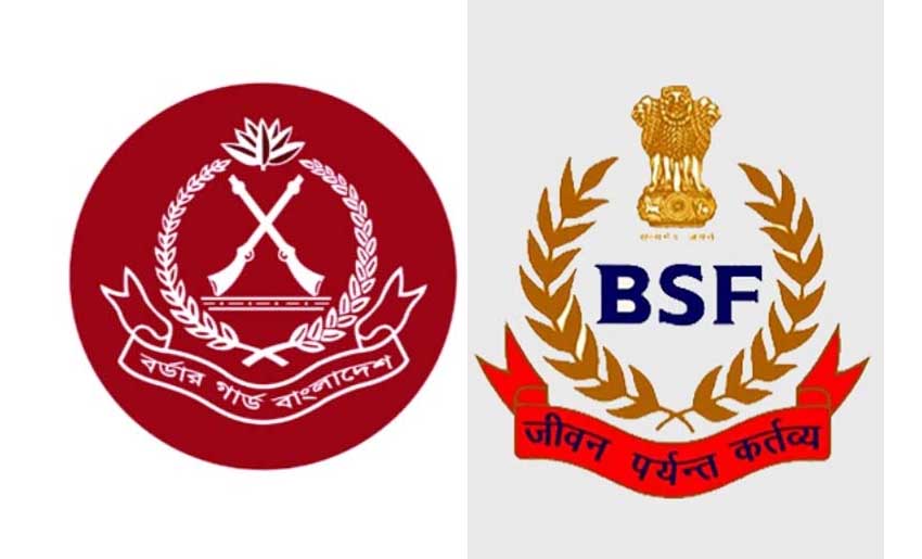 BGB-BSF flag meeting held over fence construction at Chouka Border