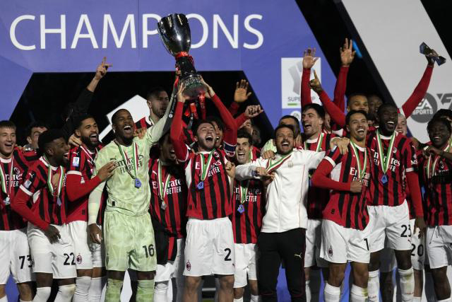 Conceicao brings good vibes back to AC Milan after Super Cup triumph