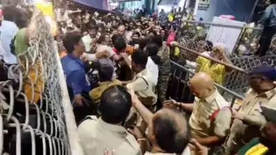 Six dead in India temple stampede