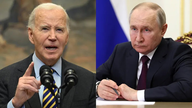 Biden says Putin in 'tough shape'