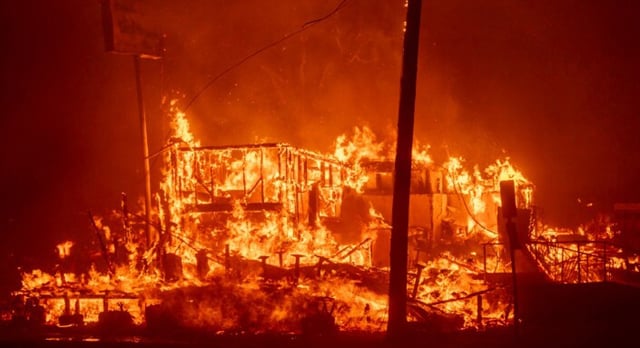 Los Angeles wildfires in figures