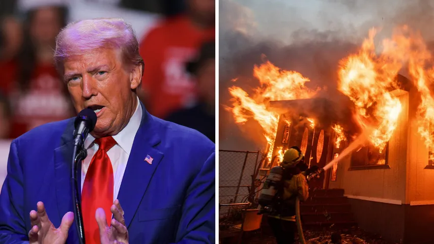 Trump calls California leaders 'incompetent' over fire response