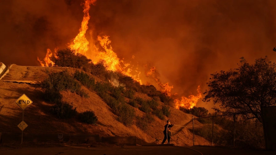 LA fire evacuees told no chance of return until at least Thursday