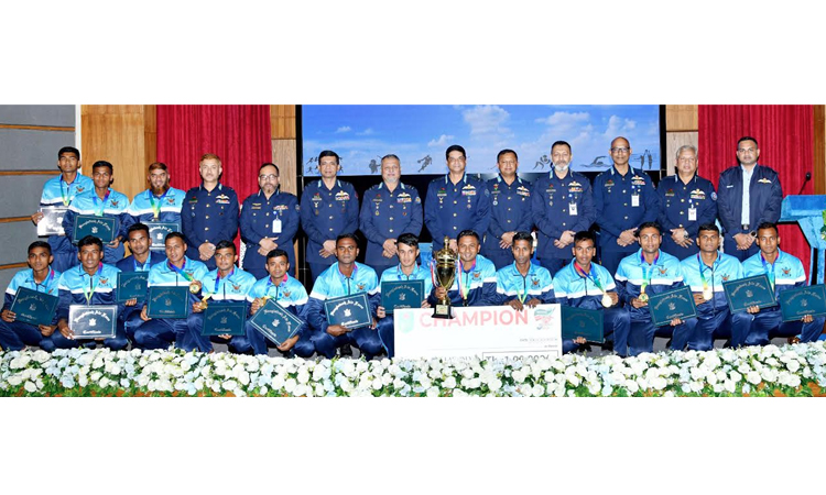 Air chief attends BAF sports reception 