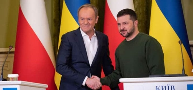 Zelensky, Poland's PM Tusk to meet in Warsaw on Wednesday