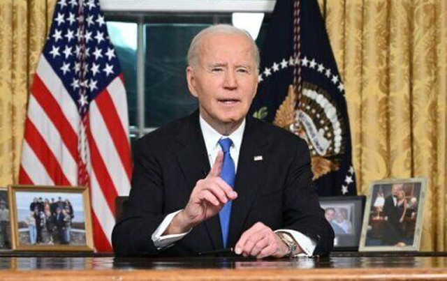 Biden warns of threats to 'fragile' democracy