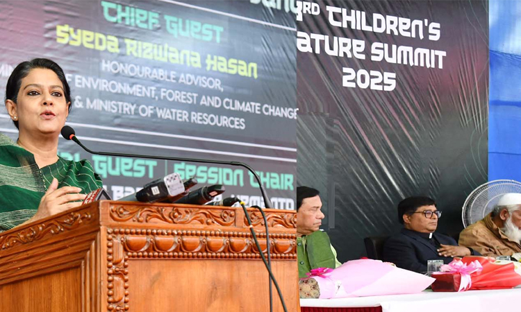 Rizwana urges all to be eco-centric to protect nature