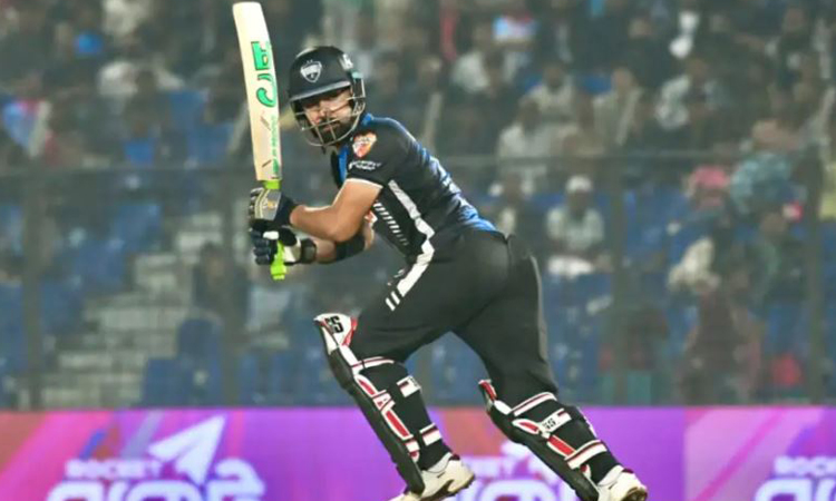 Khushdil steers Rangpur to 164-7 after shaky start