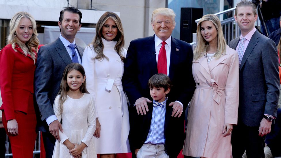 Meet the Trumps: America's first family moves back in