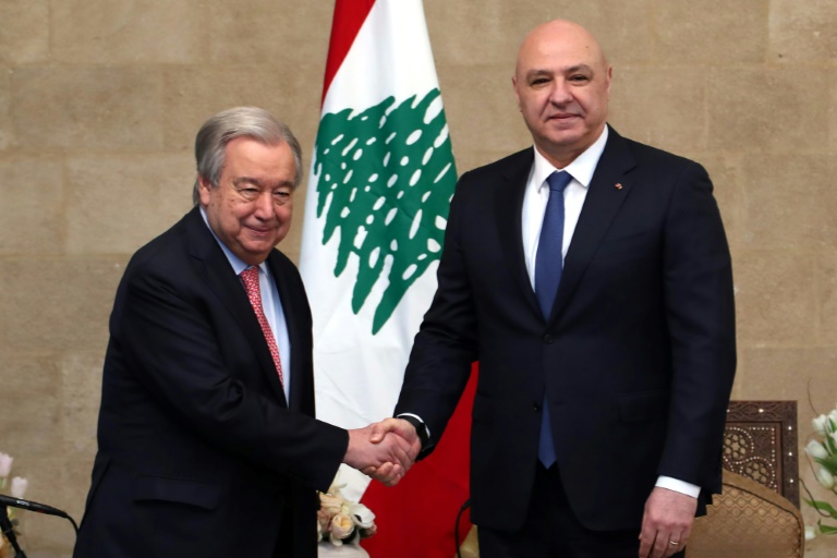 Guterres says Lebanon nearing 'hopeful future' as truce deadline looms