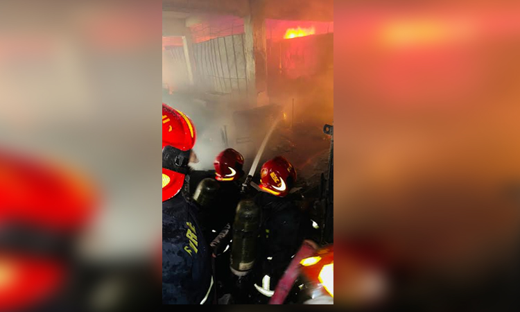 Fire at Mirpur Bata Showroom under control 