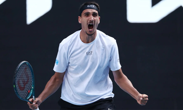 Sonego ends teenage qualifier Tien's Australian Open fairytale