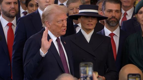 Trump sworn in for second term vowing sweeping change