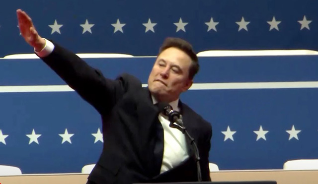 Musk raises eyebrows with salute gesture at Trump rally