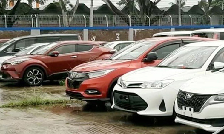 Japanese branded 70 reconditioned cars to auction at Mongla