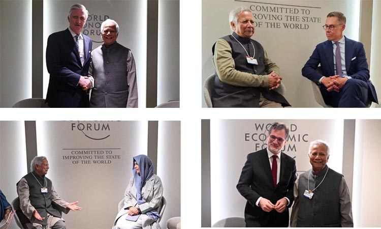 CA meets top global leaders at WEF, seeks support to return stolen assets