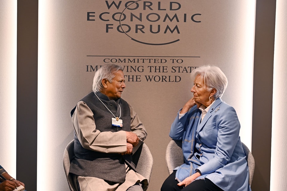 Prof Yunus seeks Christine Lagarde’s support for recovery of stolen money