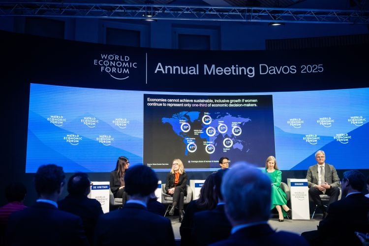 We’re not going back on gender parity: say Davos leaders