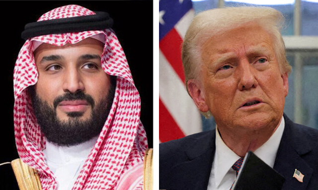 Saudi crown prince vows huge trade, investment boosts in call with Trump