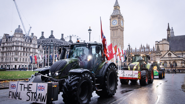 Tax change sows anger on England farms